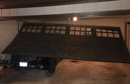 Garage Door Off Track Repair